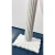 Modern Tapered Organic Fluted Matte White Table Lamp