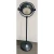 Industrial Modern Spotlight Table Lamps Pair