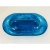 Made Goods Modern Cobalt Blue Resin Wilmer Tray