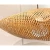 Revelation Modern Woven Bamboo Bonnet Pendant Light