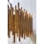 Currey & Company Organic Modern Rattan Teahouse Chandelier