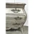 Hooker Traditional Antique Silver Sanctuary Nightstands Pair