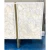 Baker Modern Quartz White and Brass Kira Credenza