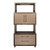 Modern Henredon East End Gray and Taupe Etagere