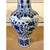 Large Transitional Blue and White Crackle Porcelain Vase