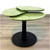 Baker Modern Green Marble Clover Side Table