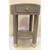 Bungalow Gray Washed Linen One Drawer Side Table