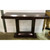 Modern Dark Walnut Wood Console Table