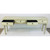 Modern Antique White Four Drawer Wood Console Table