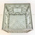 Regina Andrew Modern Silver Metal and Glass Geometric Side Table