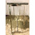 Interlude Home Modern Faux Bone and Chrome Console Table