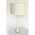 Made Goods Modern White Faux Shagreen Ansie Table Lamp