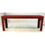 Pearson Modern Red Upholstered Console Table