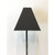 Currey & Co. Modern Chrome Bamboo Nikkel Floor Lamp