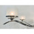 Global Views Polished Nickel French Curve Chandelier