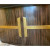 Theodore Alexander Modern Zebra Wood Finished Tau Dining Table