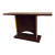 Theodore Alexander Modern Walnut Finished Marliss Console Table