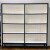 John Richard Rustic Blue and Off-White Bookcase
