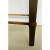 Arteriors Modern Gold Finished Lancaster Console Table