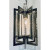 Modern Hammer Silver Finished Metal Pendant Light