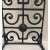 Antique Patinated Iron European Building Fragment Screen