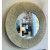 Organic Modern Large Rope Wrapped Round Wall Mirror