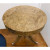 Jonathan Charles Transitional Burl Wood Fulgurite Drum Table