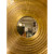 Studio a Home Modern Embossed Brass Round Stacked Etolie Wall Mirror