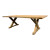 Organic Modern Teak Farmhouse Dining Table