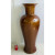 Large Modern Copper Metallic Glaze Vases Pair