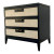 Villa & House Modern Black Lacquer Astor Side Table