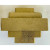 Global Views Modern Textured Brass Finished Babylon Sconces Pair