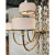 John Richard Transitional Brass Finished Counterpoint Chandelier