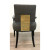 Caracole Couture Charcoal Gray Reserved Seating Dining Chairs Set of 4