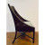 Barbara Barry for Baker / McGuire Organic Modern Caned Dark Tobacco Dining Chairs Set of Six