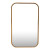 Global Views Modern Light Wood Narkissos Wall Mirror