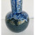 Currey& Company Abstract Modern Blue Glaze Gourd Kelmscott Table Lamp