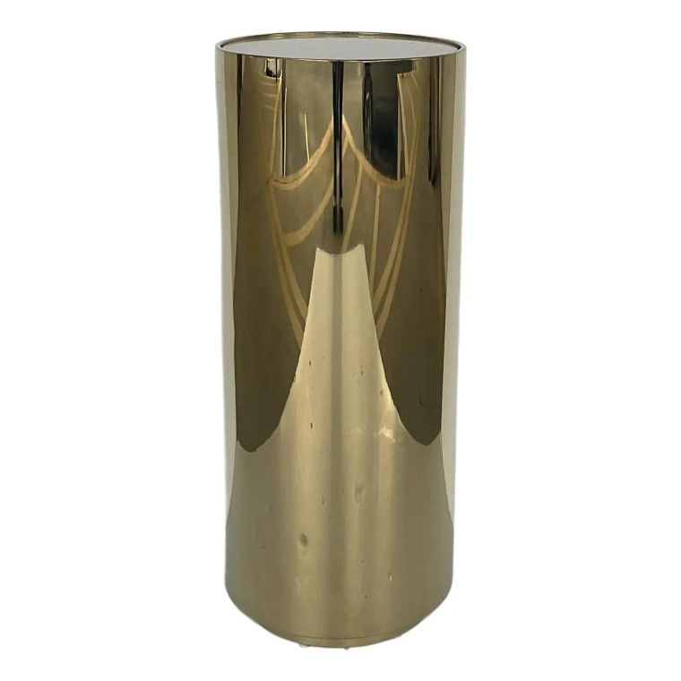 Caracole Modern a Whisper of Gold Round About Short Accent Table