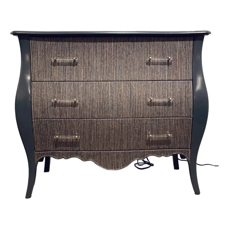 Jonathan Charles Modern Slate Gray Excitation Bombay Chest