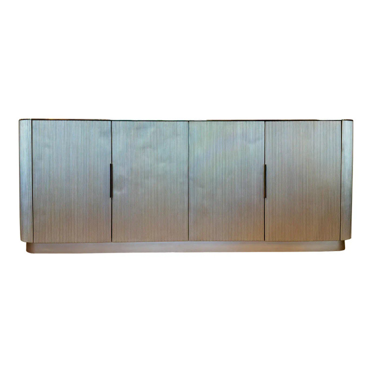 Caracole Modern Oracle Finish Fluted Love Sideboard