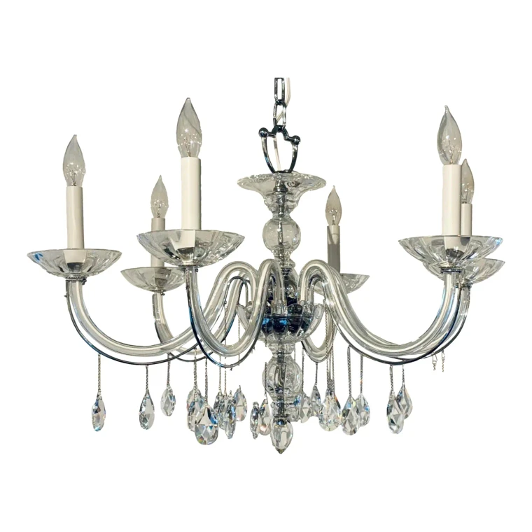 Myran Allan Luxury Lighting Modern Murano Glass Chandelier