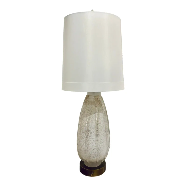 Revelation Murano Style Venezia Forte Glass Table Lamp