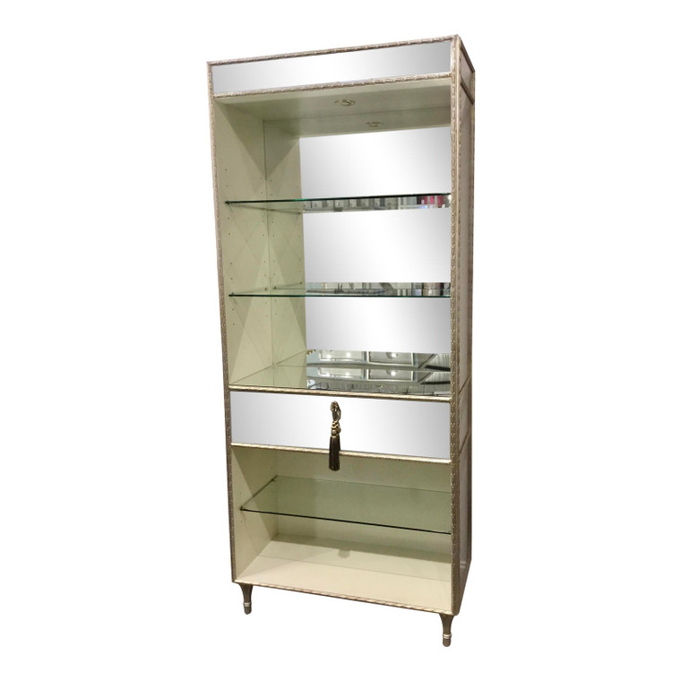 Caracole Modern Glam Mirrored Etagere