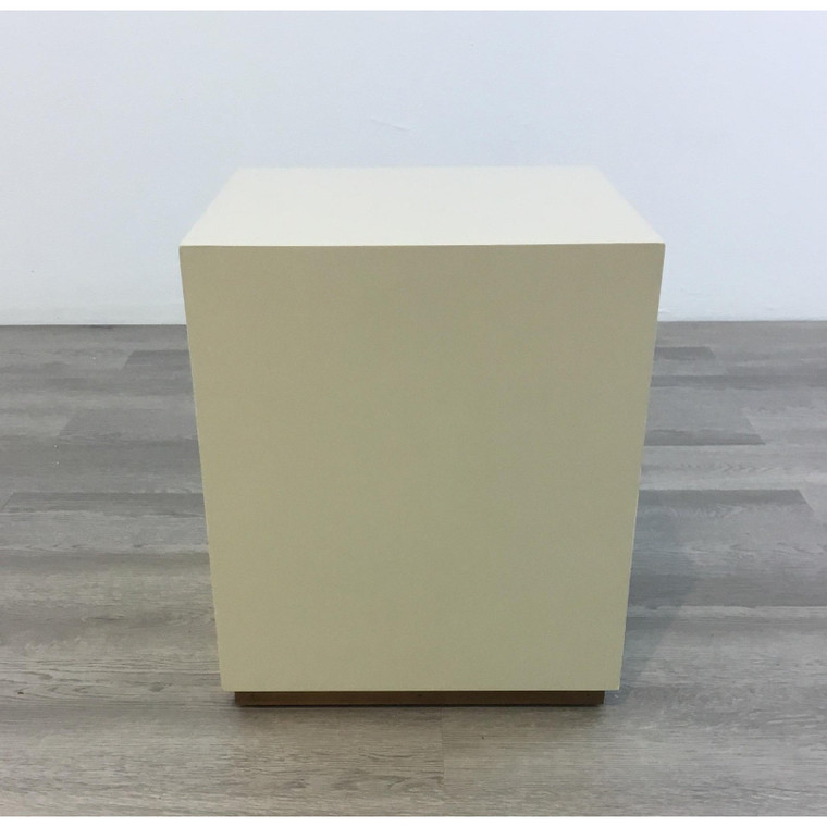 Mark Sikes for Henredon Modern Small Ivory Sunset Cube