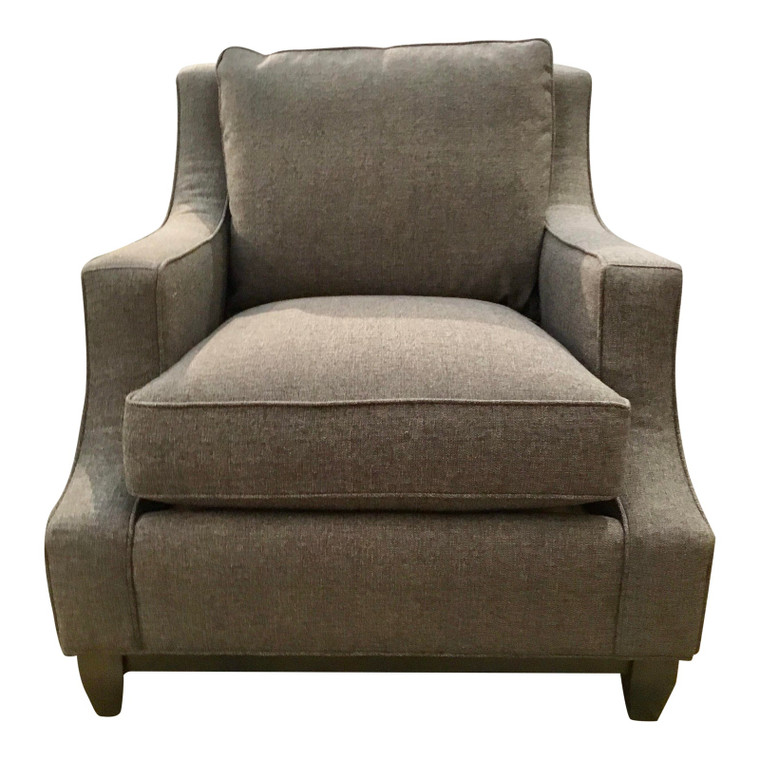 Hickory White Modern Gray Club Chair 133lw01r