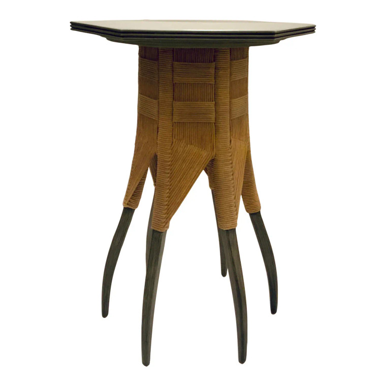 Bill Soffield for Baker Organic Modern Hex Side Table