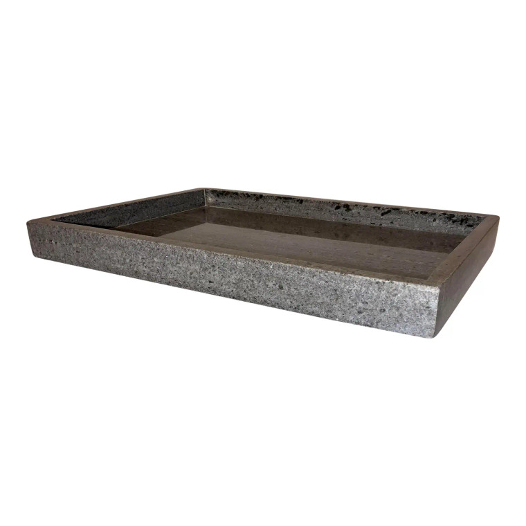 Large Gray Marble Tray