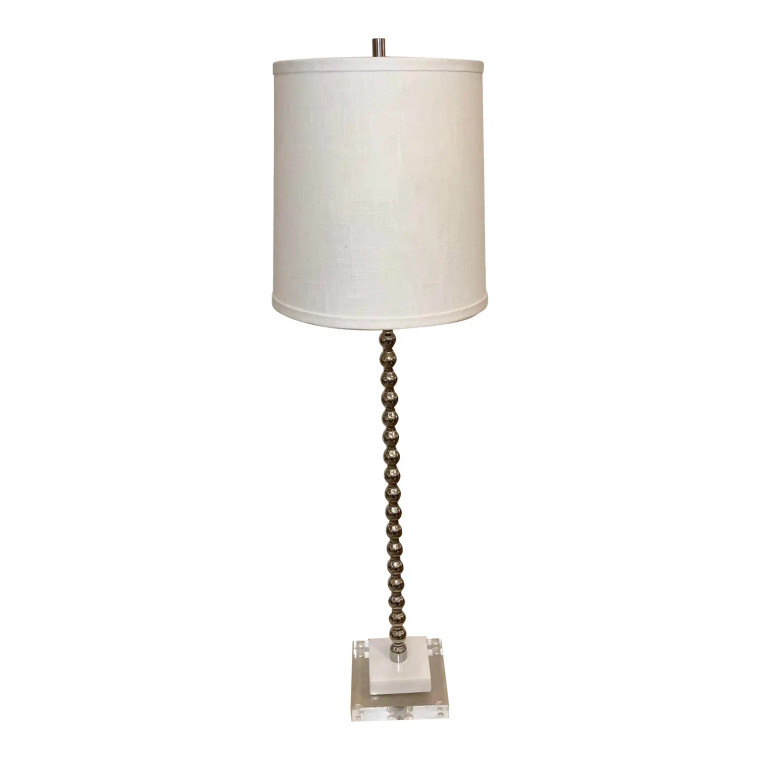 Modern Nickel Celeste Buffet Lamp