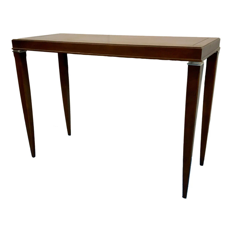 Hickory Chair Transitional Mahogany Finished Console Table