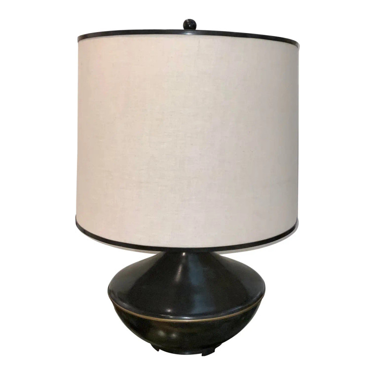 Theodore Alexander Bronze Finished Table Lamp